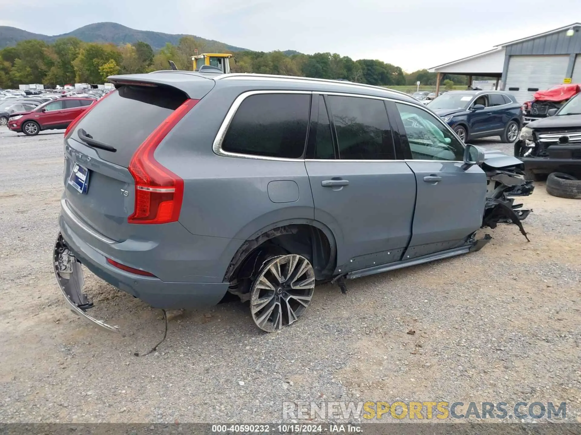 4 fotografías del automóvil dañado YV4102CK0L1583081 VOLVO XC90 2020