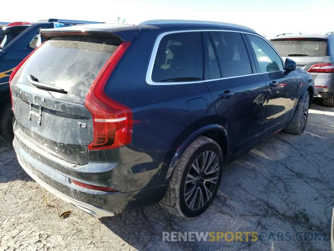 4 fotografías del automóvil dañado YV4102CK2L1594311 VOLVO XC90 2020