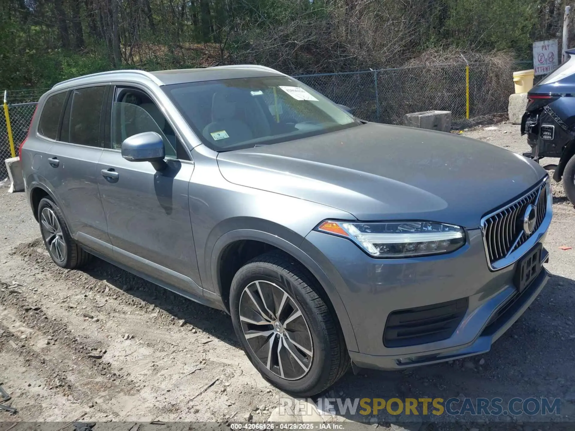 1 fotografías del automóvil dañado YV4102PK1L1605633 VOLVO XC90 2020