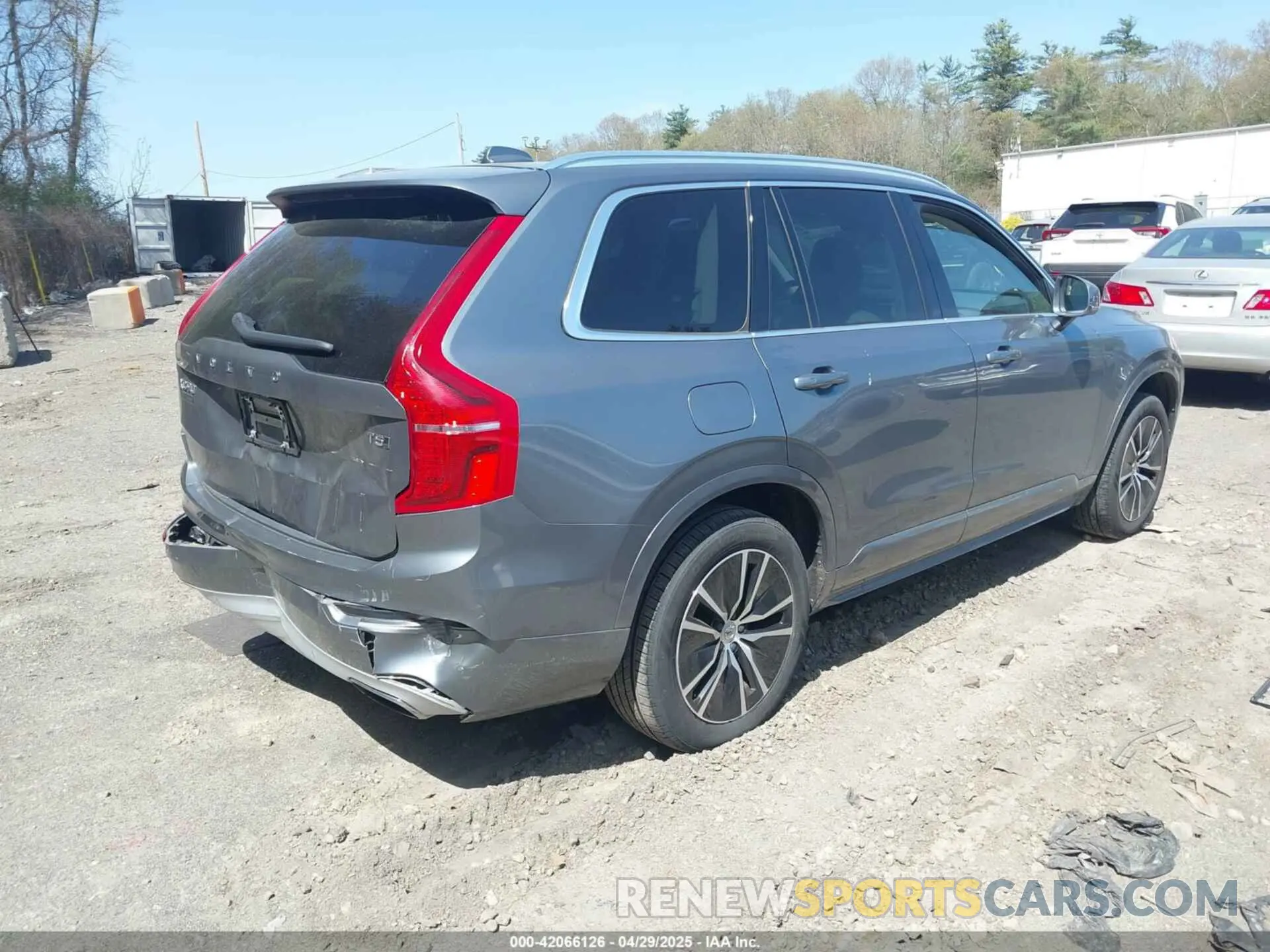 4 fotografías del automóvil dañado YV4102PK1L1605633 VOLVO XC90 2020