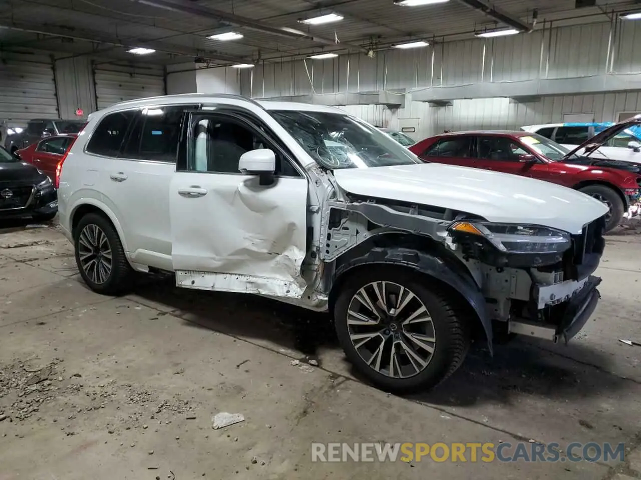 4 fotografías del automóvil dañado YV4102PK6L1533053 VOLVO XC90 2020