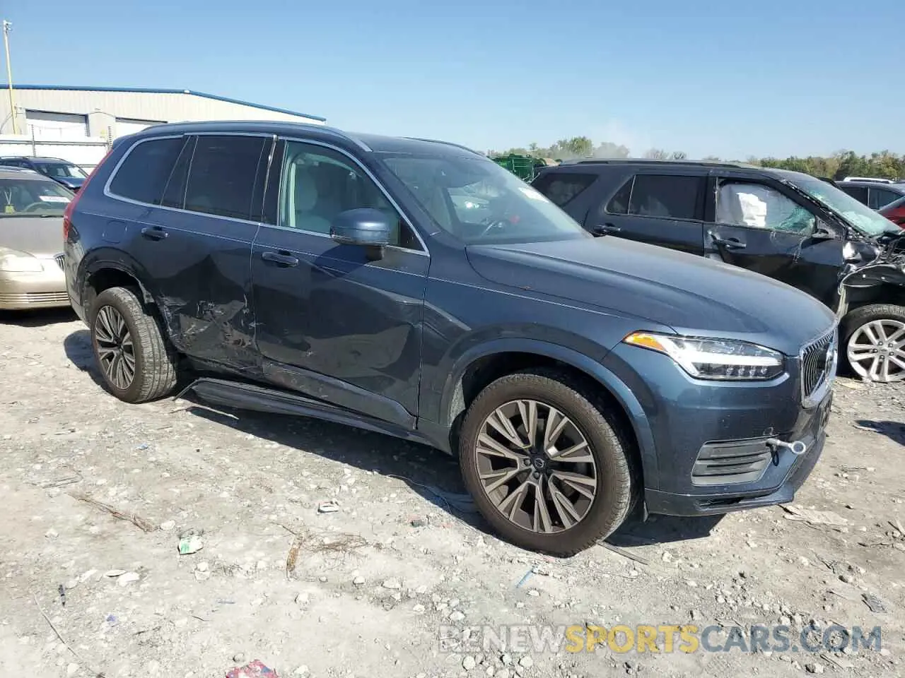 4 fotografías del automóvil dañado YV4102PK7L1561475 VOLVO XC90 2020