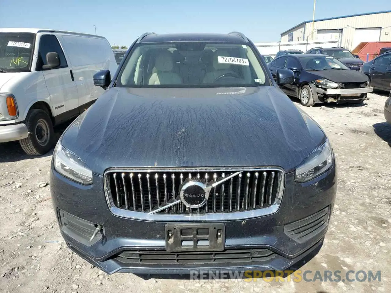 5 fotografías del automóvil dañado YV4102PK7L1561475 VOLVO XC90 2020
