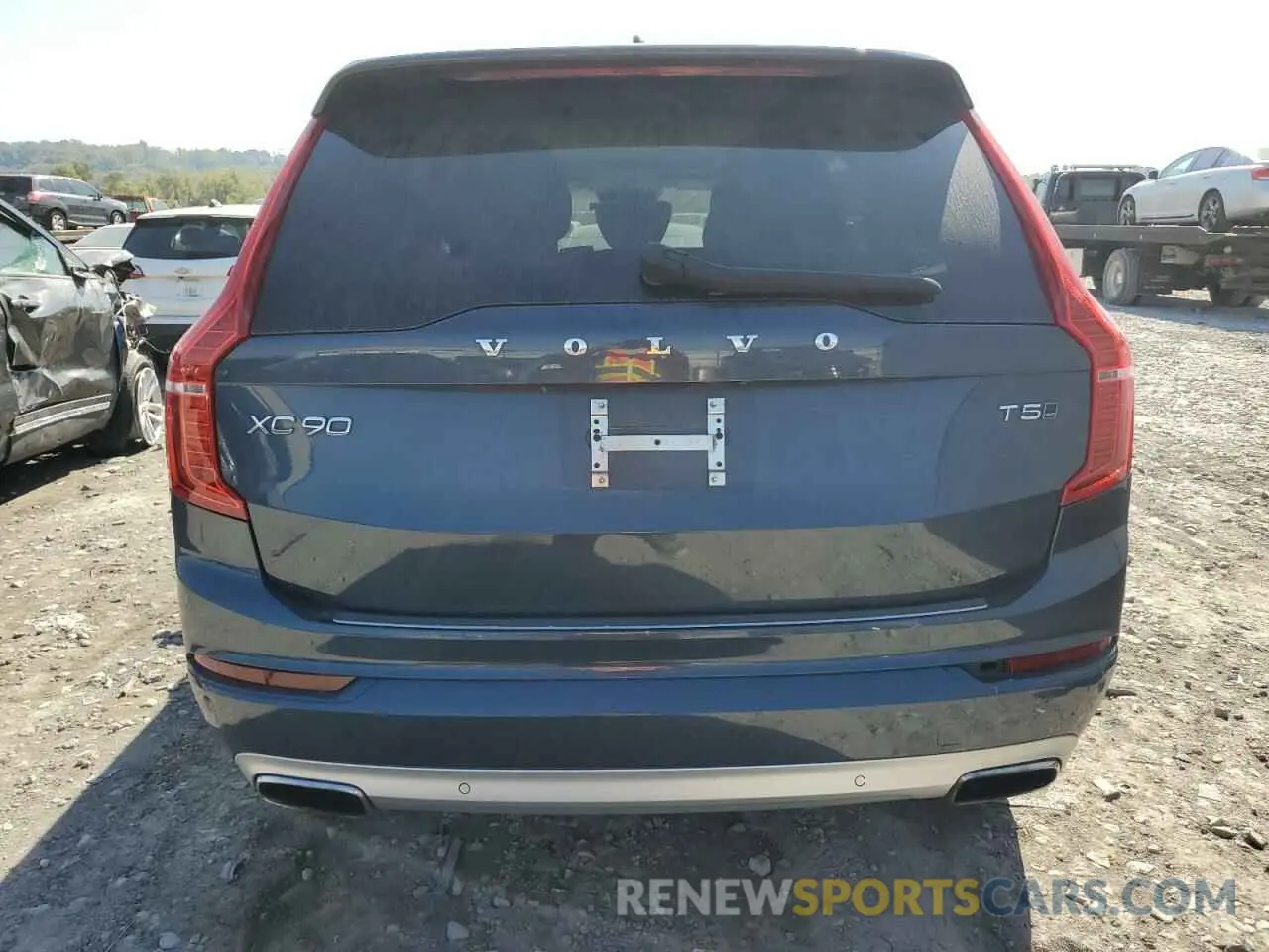 6 fotografías del automóvil dañado YV4102PK7L1561475 VOLVO XC90 2020