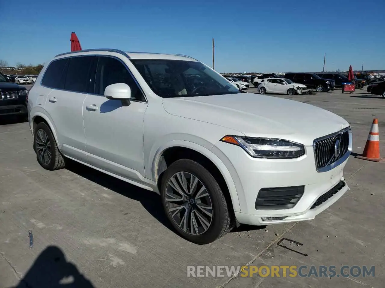 4 fotografías del automóvil dañado YV4102PK8L1564739 VOLVO XC90 2020