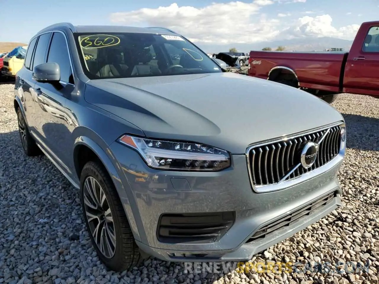1 fotografías del automóvil dañado YV4102PK9L1564796 VOLVO XC90 2020