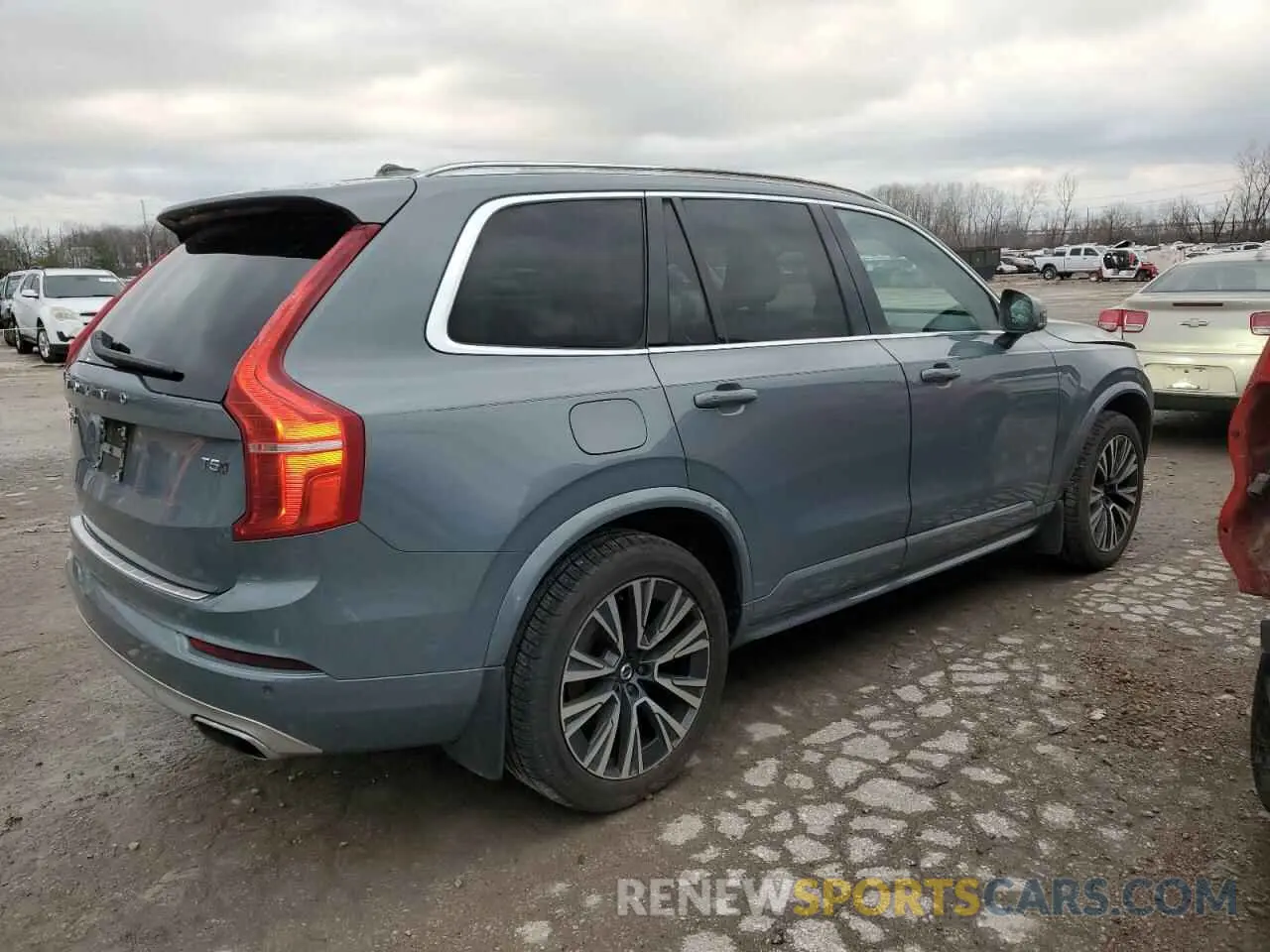 3 fotografías del automóvil dañado YV4102PK9L1591819 VOLVO XC90 2020