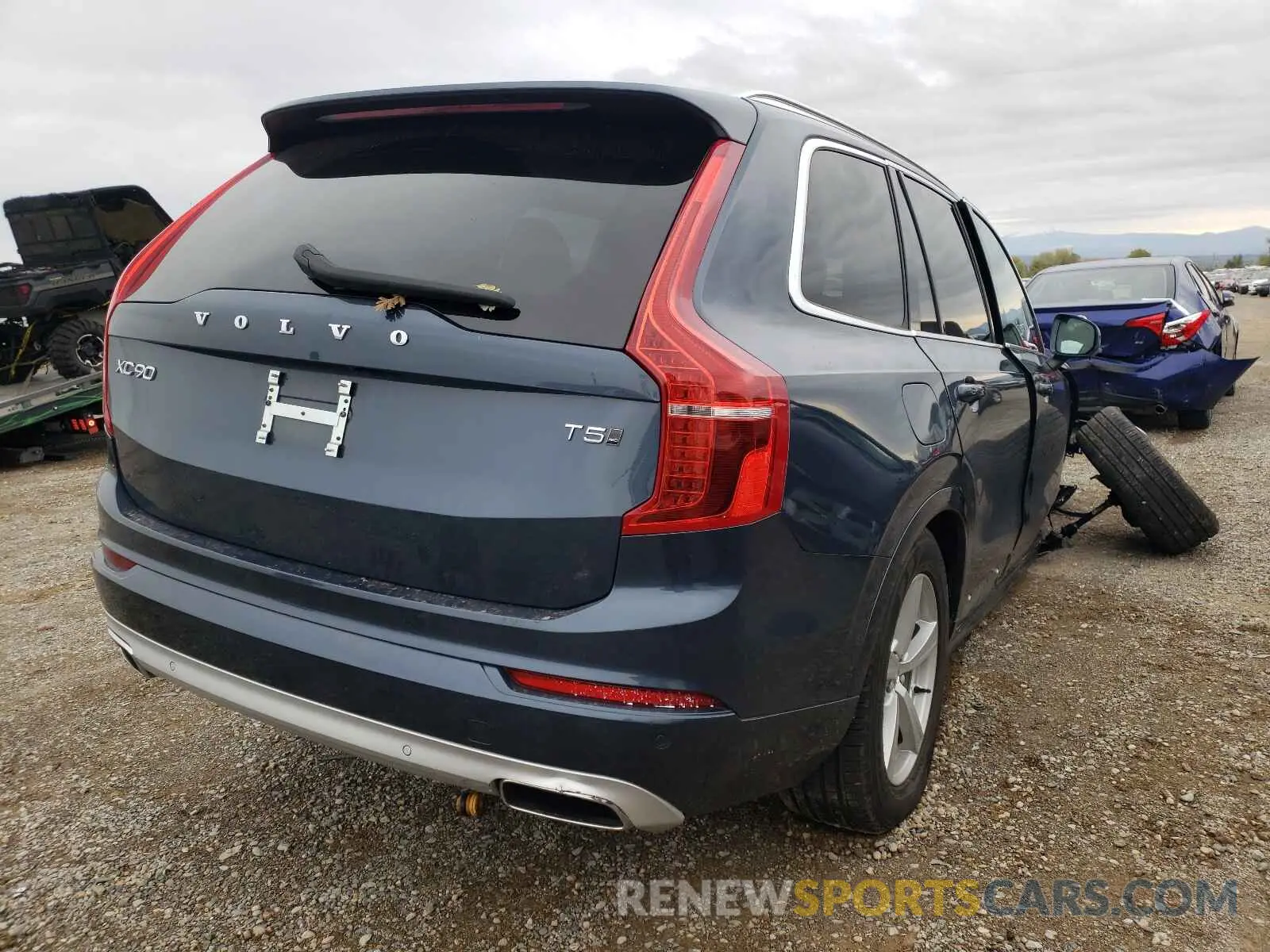 4 fotografías del automóvil dañado YV4102PKXL1540457 VOLVO XC90 2020