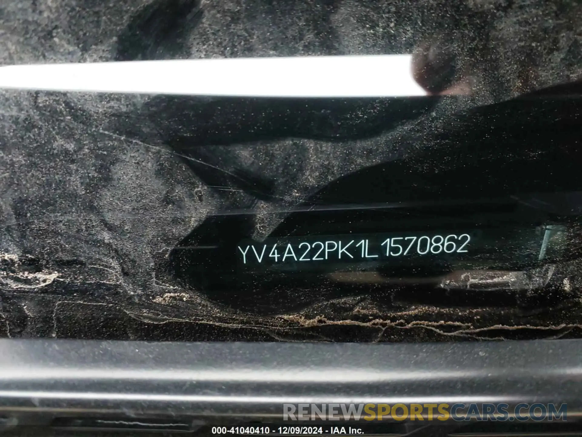 9 fotografías del automóvil dañado YV4A22PK1L1570862 VOLVO XC90 2020