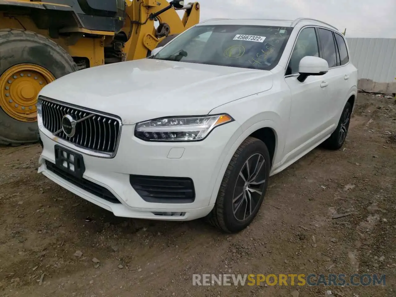 2 fotografías del automóvil dañado YV4A22PK3L1530413 VOLVO XC90 2020