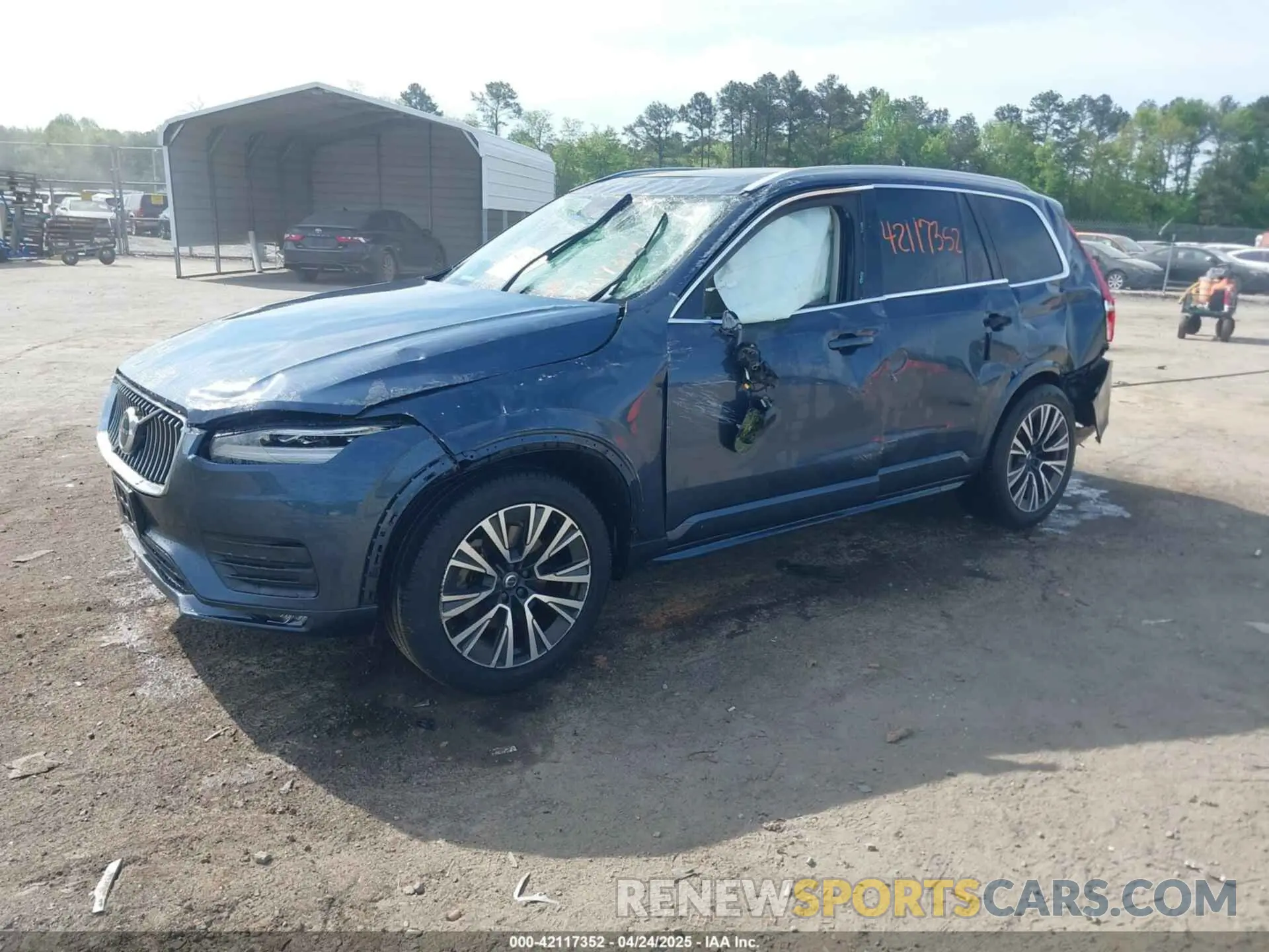 2 fotografías del automóvil dañado YV4A22PK3L1537541 VOLVO XC90 2020