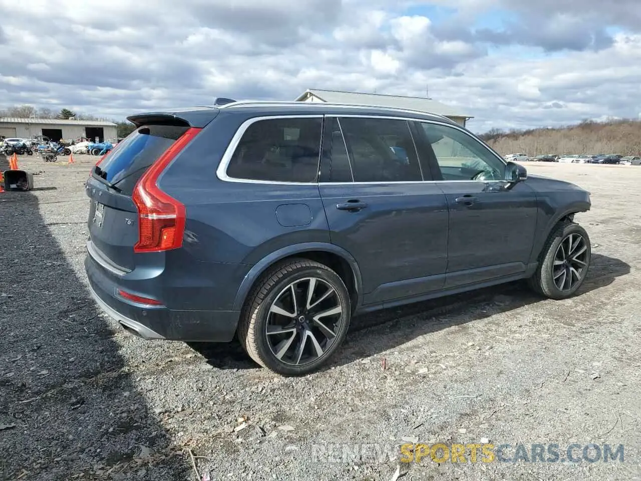 3 fotografías del automóvil dañado YV4A22PK3L1546188 VOLVO XC90 2020