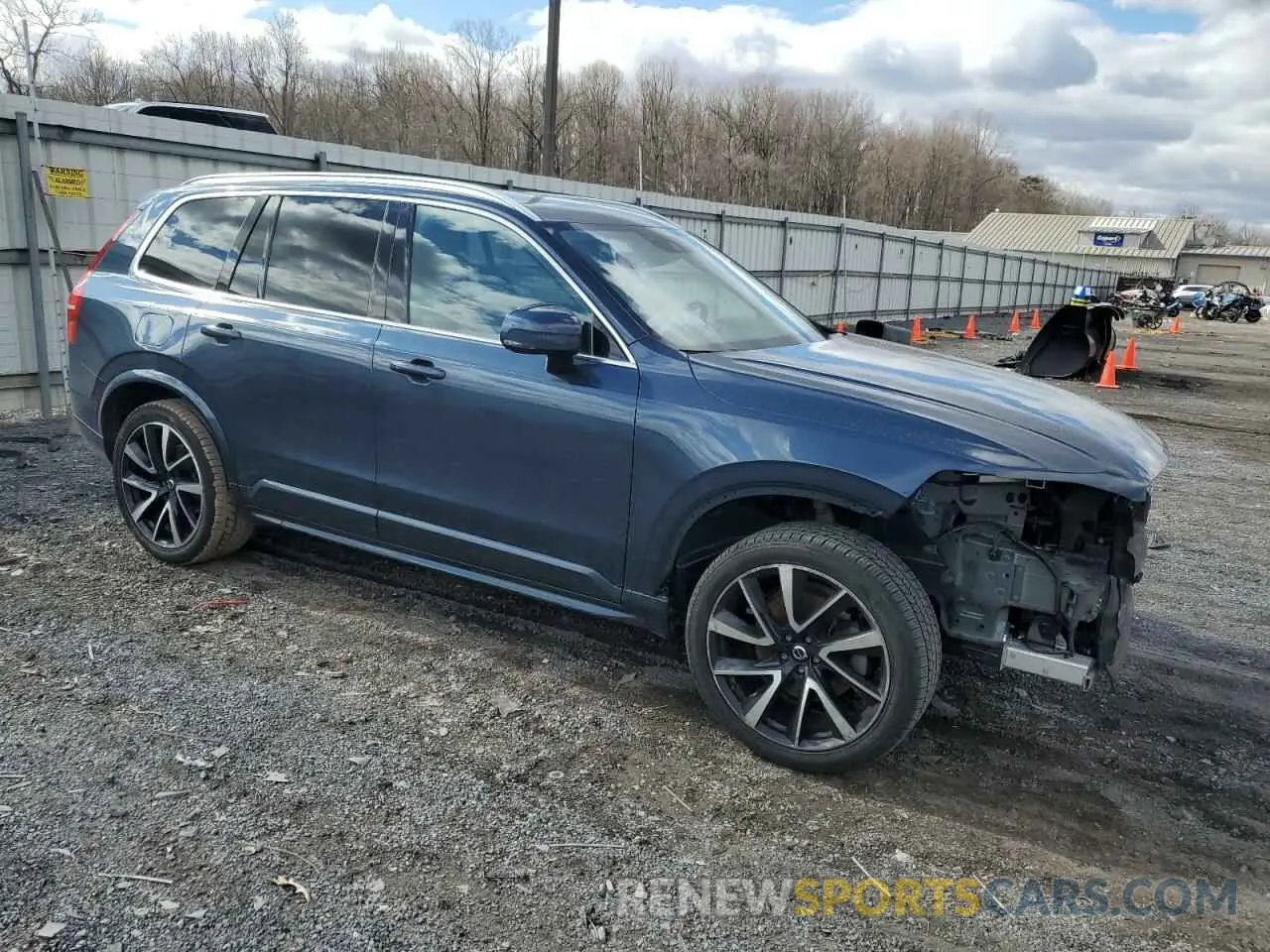 4 fotografías del automóvil dañado YV4A22PK3L1546188 VOLVO XC90 2020