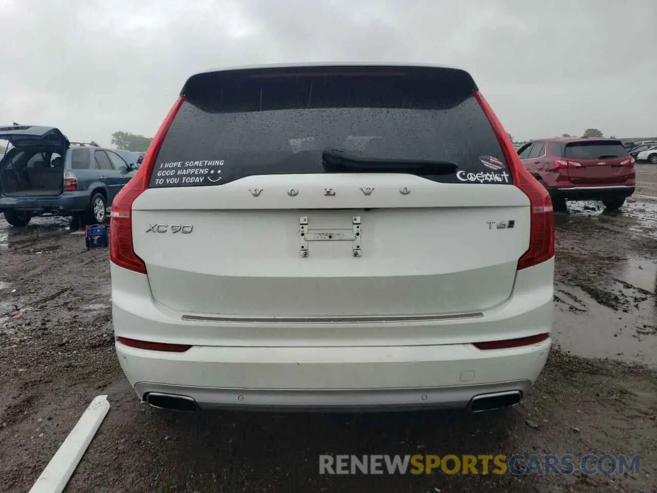 6 fotografías del automóvil dañado YV4A22PK5L1606634 VOLVO XC90 2020