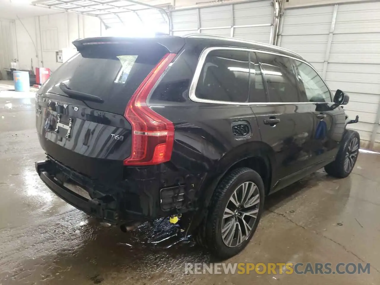 3 fotografías del automóvil dañado YV4A22PK6L1611065 VOLVO XC90 2020