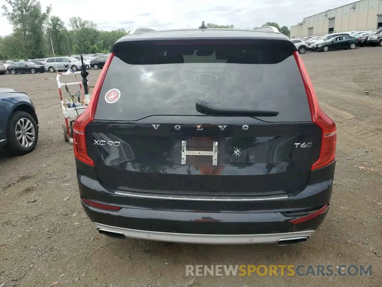 6 fotografías del automóvil dañado YV4A22PK6L1622373 VOLVO XC90 2020