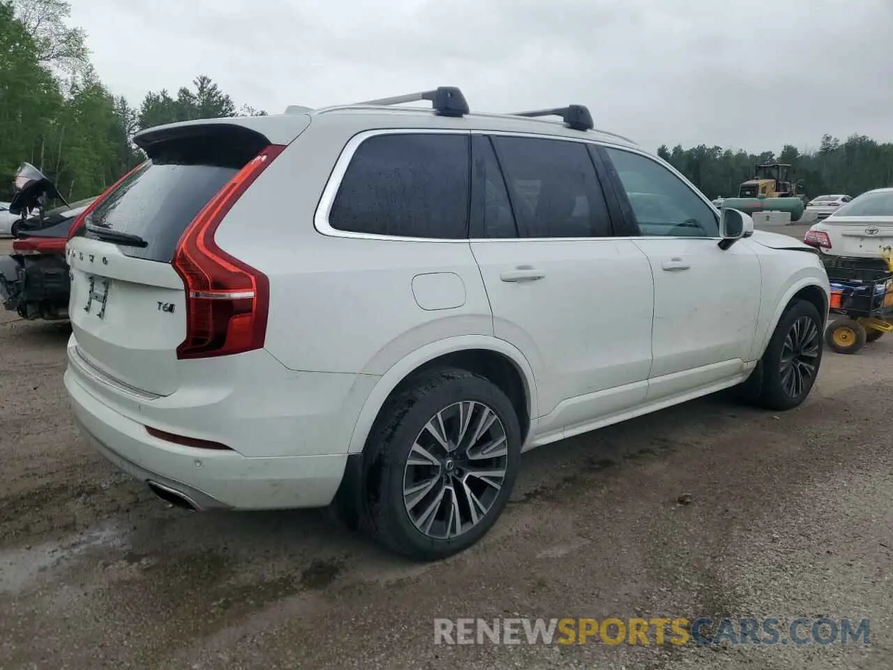 3 fotografías del automóvil dañado YV4A22PK7L1561860 VOLVO XC90 2020