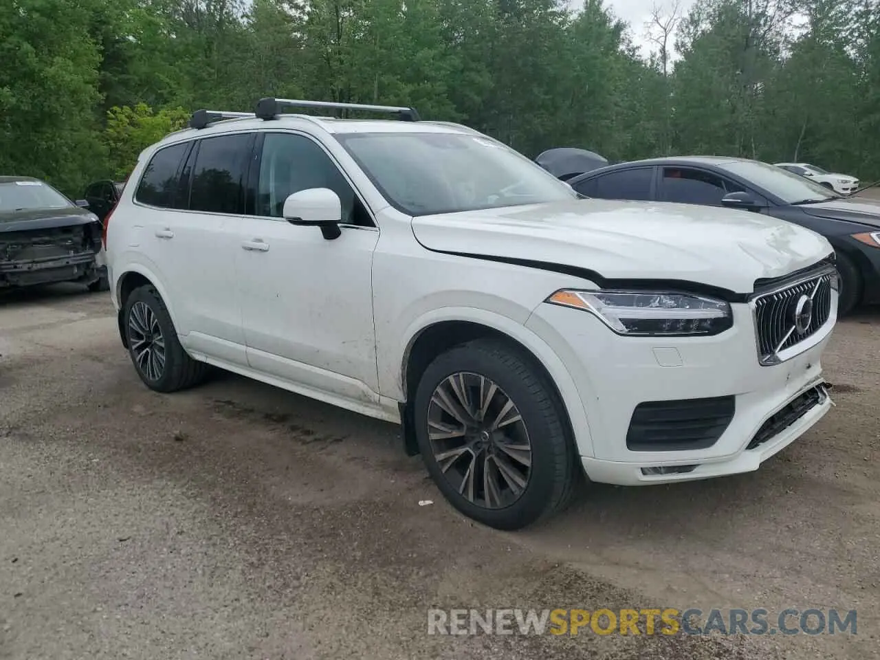 4 fotografías del automóvil dañado YV4A22PK7L1561860 VOLVO XC90 2020