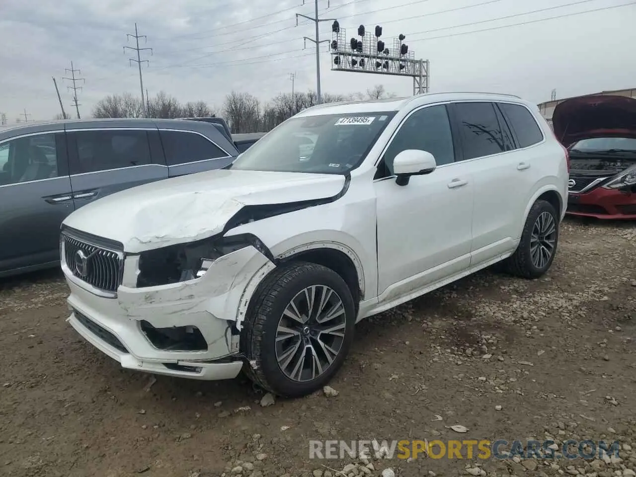 1 fotografías del automóvil dañado YV4A22PK8L1559373 VOLVO XC90 2020