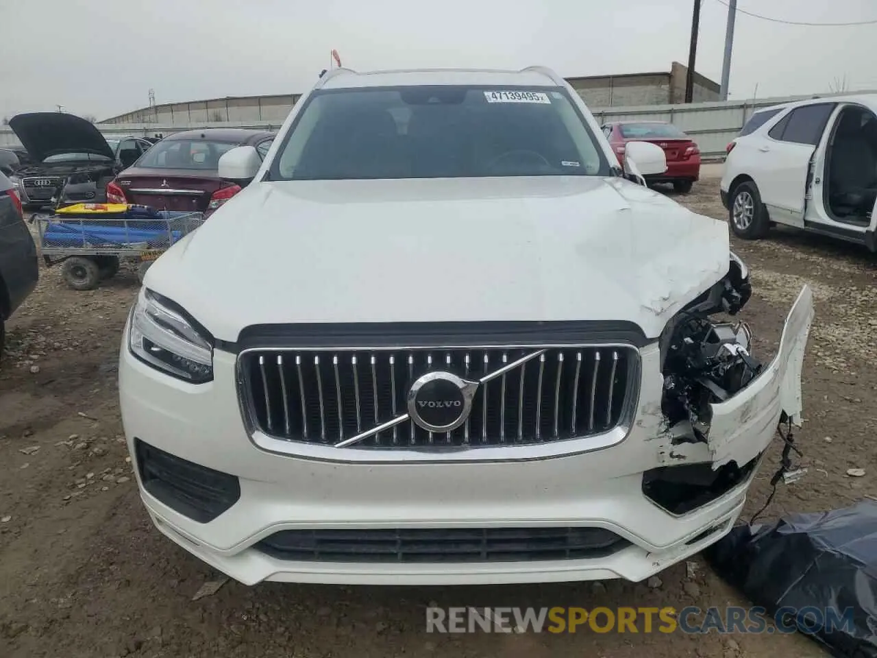 5 fotografías del automóvil dañado YV4A22PK8L1559373 VOLVO XC90 2020