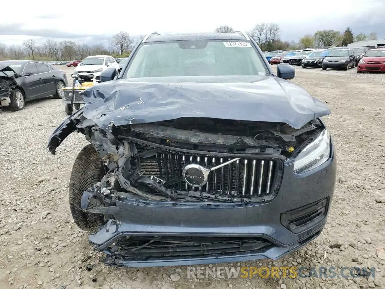 5 fotografías del automóvil dañado YV4A22PK8L1592258 VOLVO XC90 2020