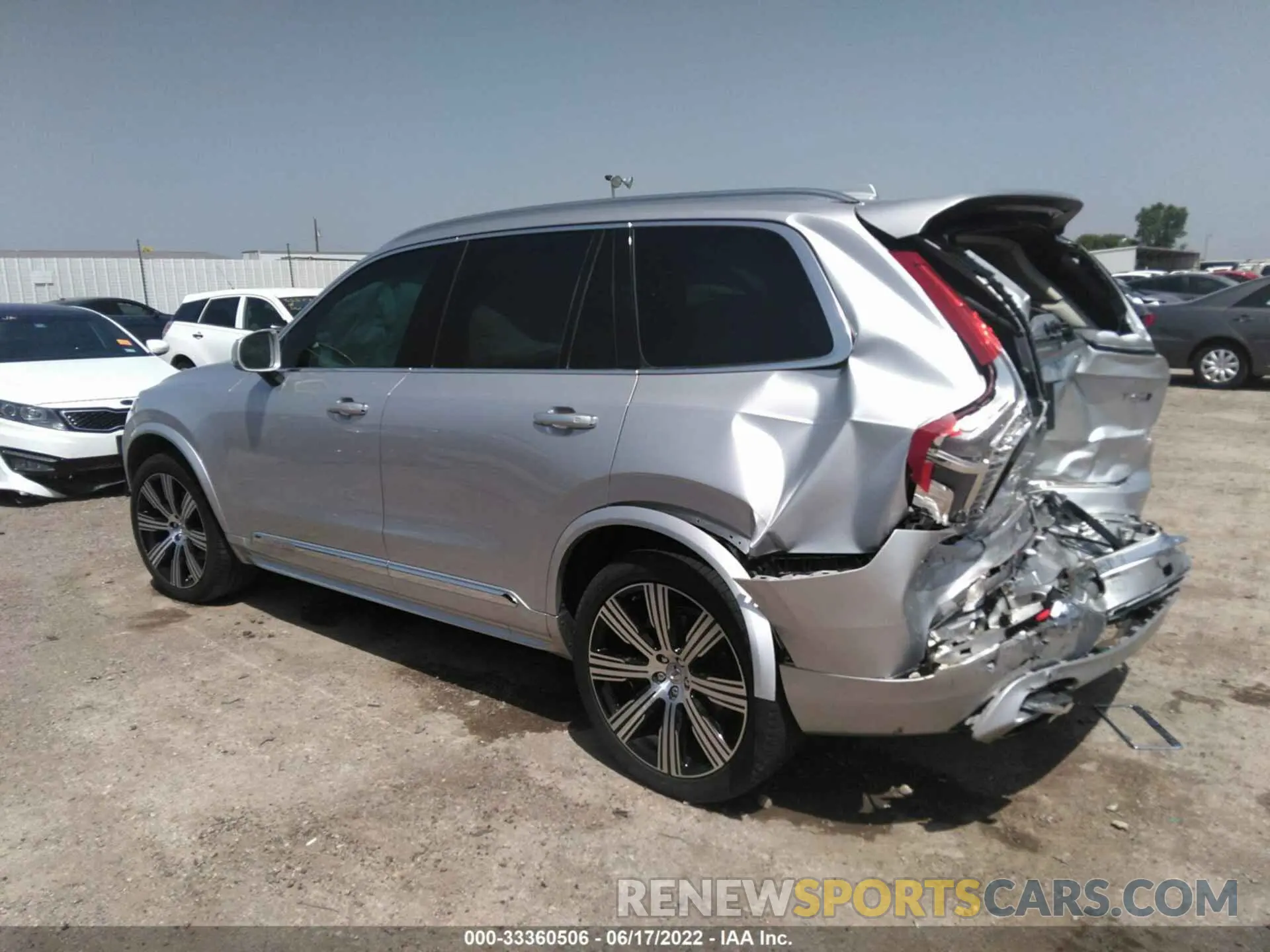 3 fotografías del automóvil dañado YV4A22PL4L1553028 VOLVO XC90 2020