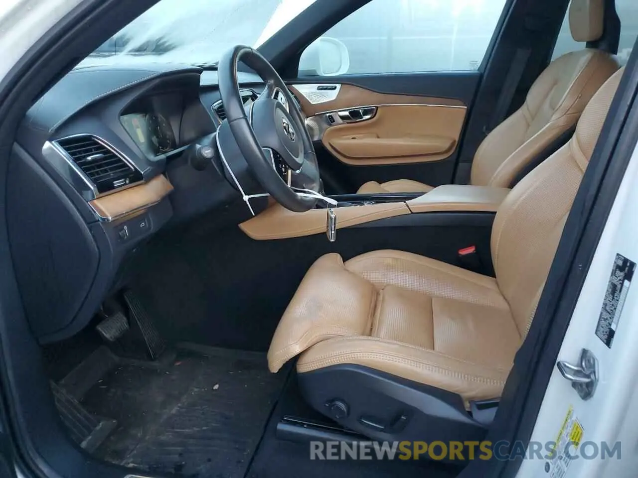 7 fotografías del automóvil dañado YV4A22PL4L1619951 VOLVO XC90 2020