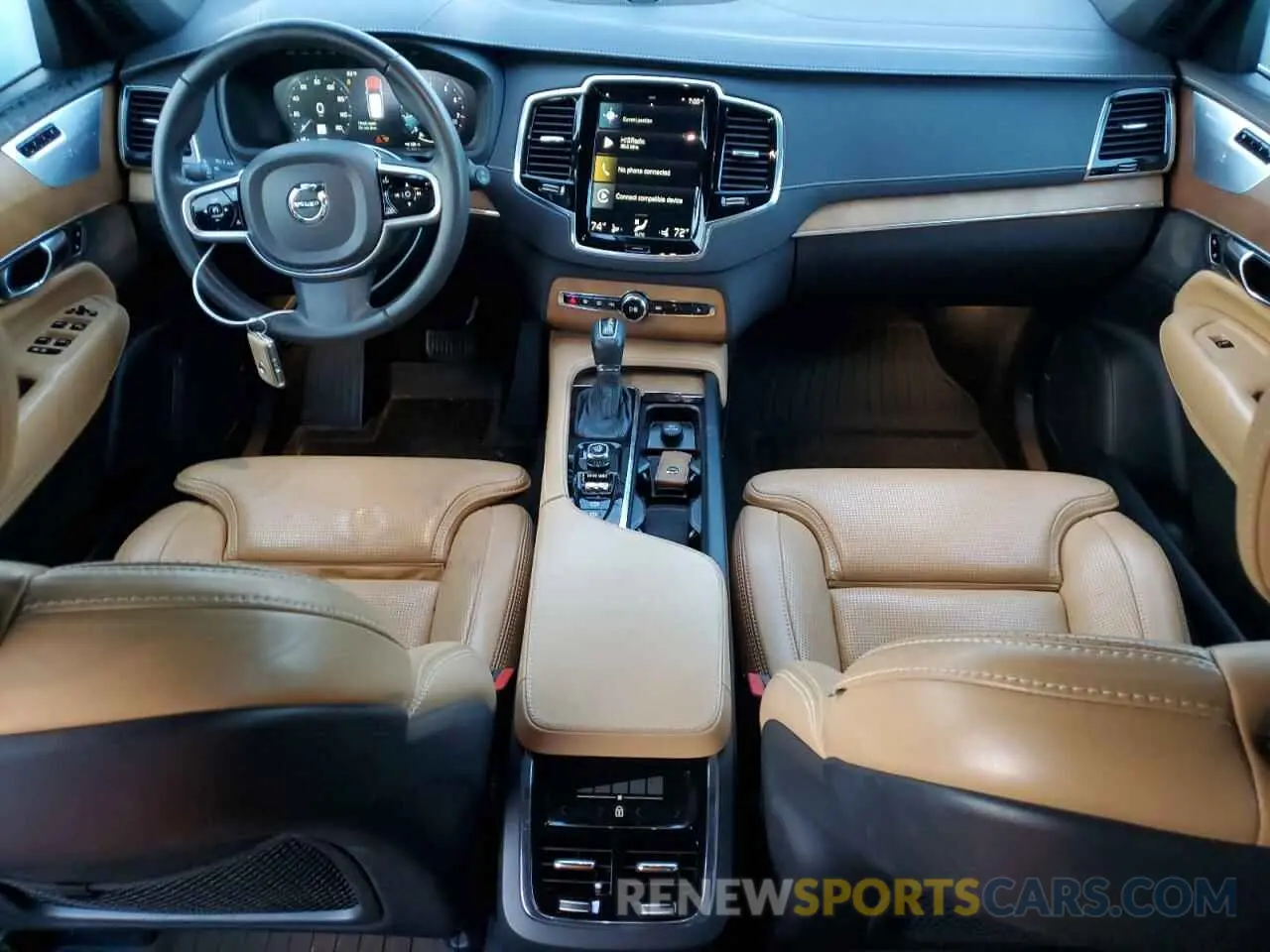 8 fotografías del automóvil dañado YV4A22PL4L1619951 VOLVO XC90 2020
