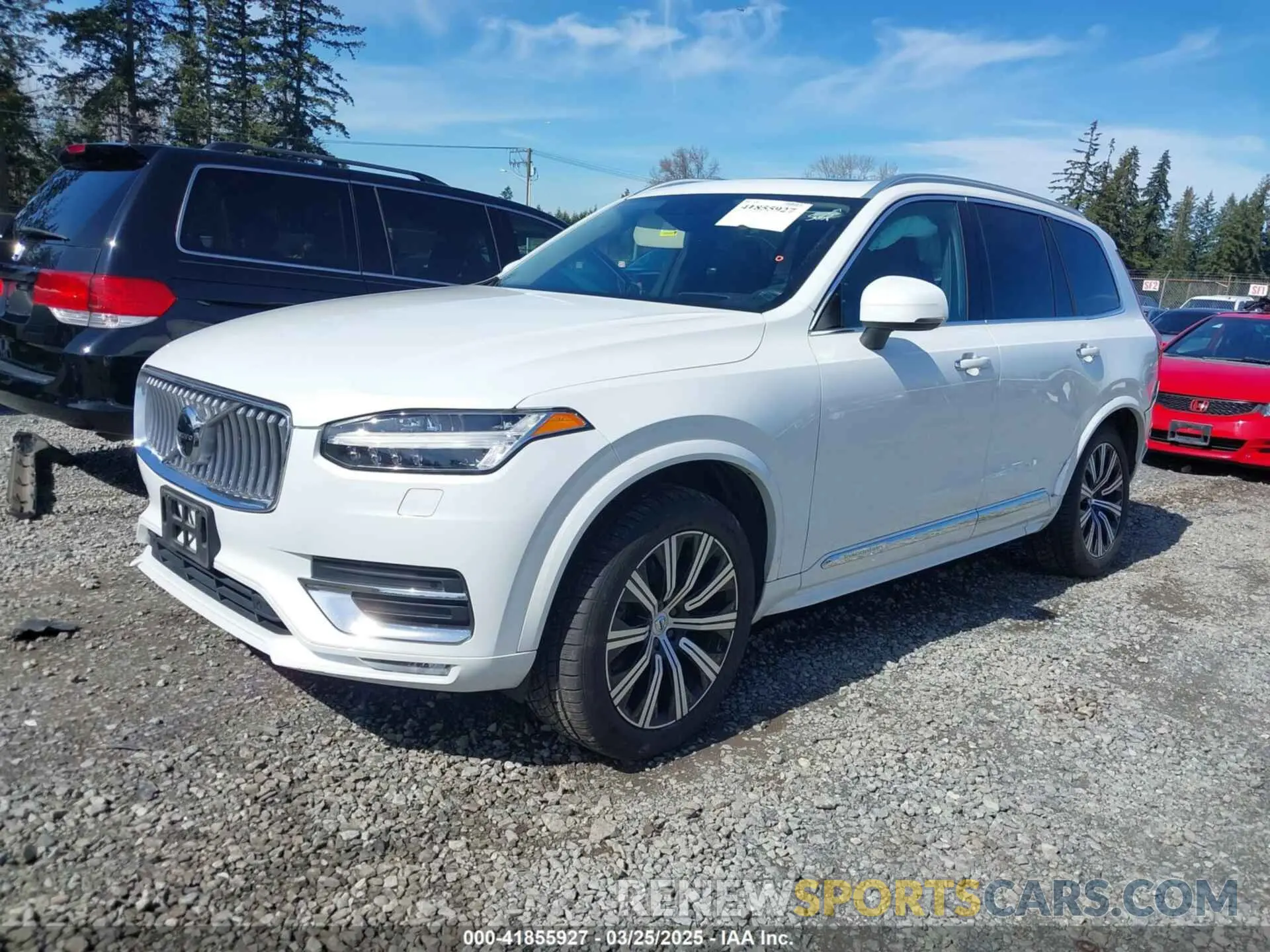 2 fotografías del automóvil dañado YV4A22PL5L1580447 VOLVO XC90 2020