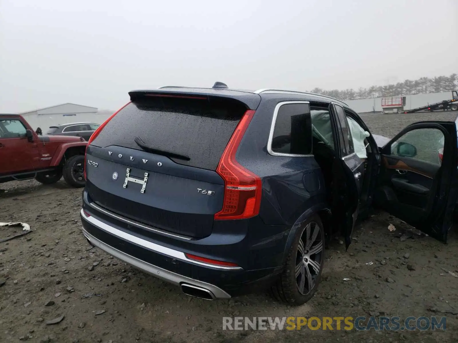 4 fotografías del automóvil dañado YV4A22PL6L1566928 VOLVO XC90 2020