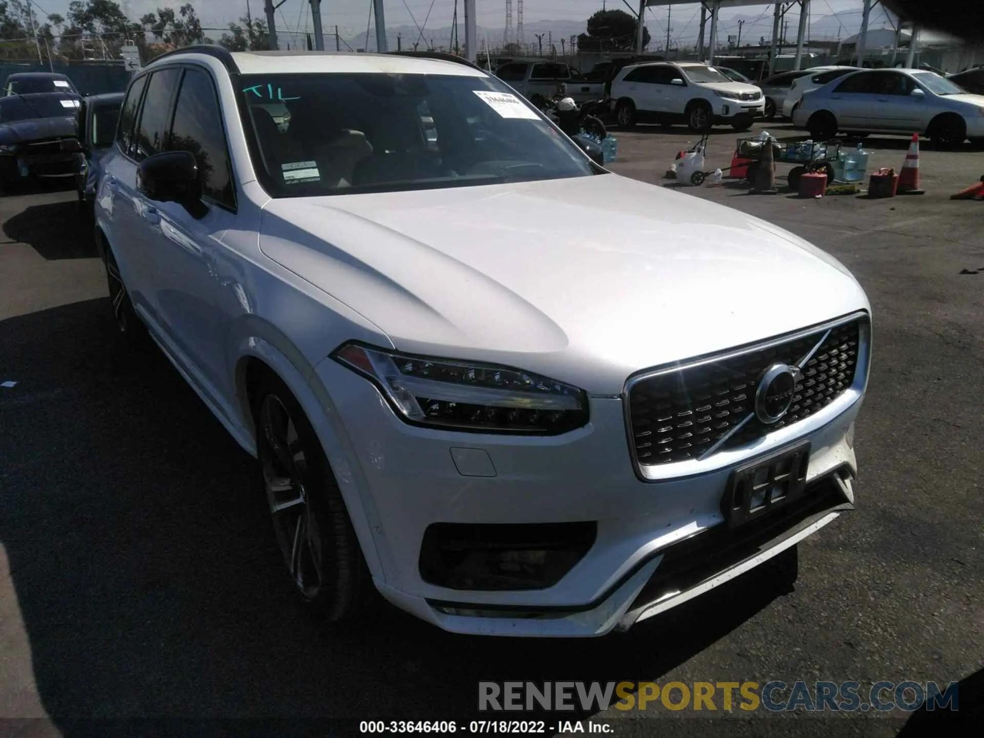 1 fotografías del automóvil dañado YV4A22PM9L1542079 VOLVO XC90 2020