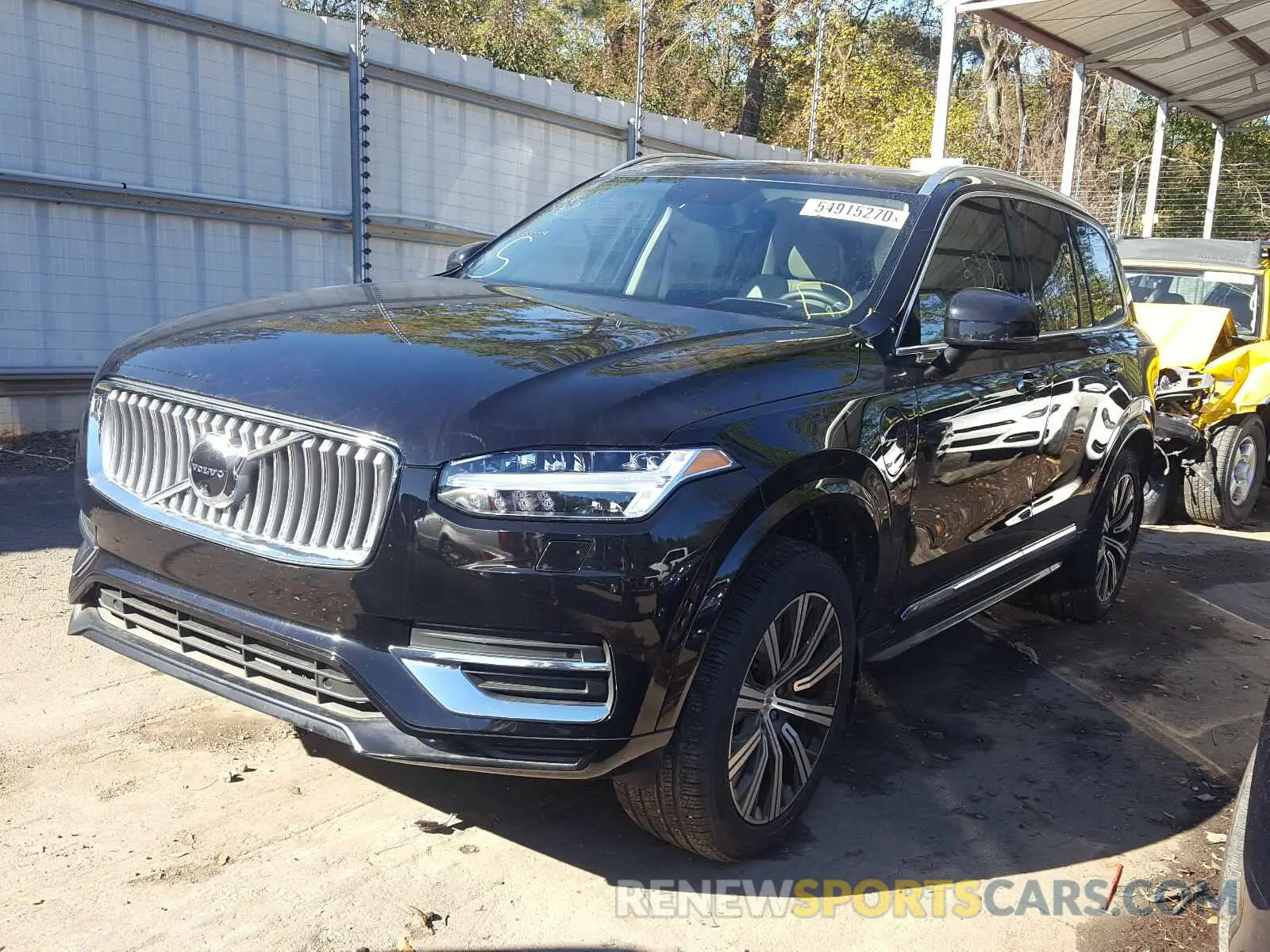 2 fotografías del automóvil dañado YV4BR0CL0L1580138 VOLVO XC90 2020