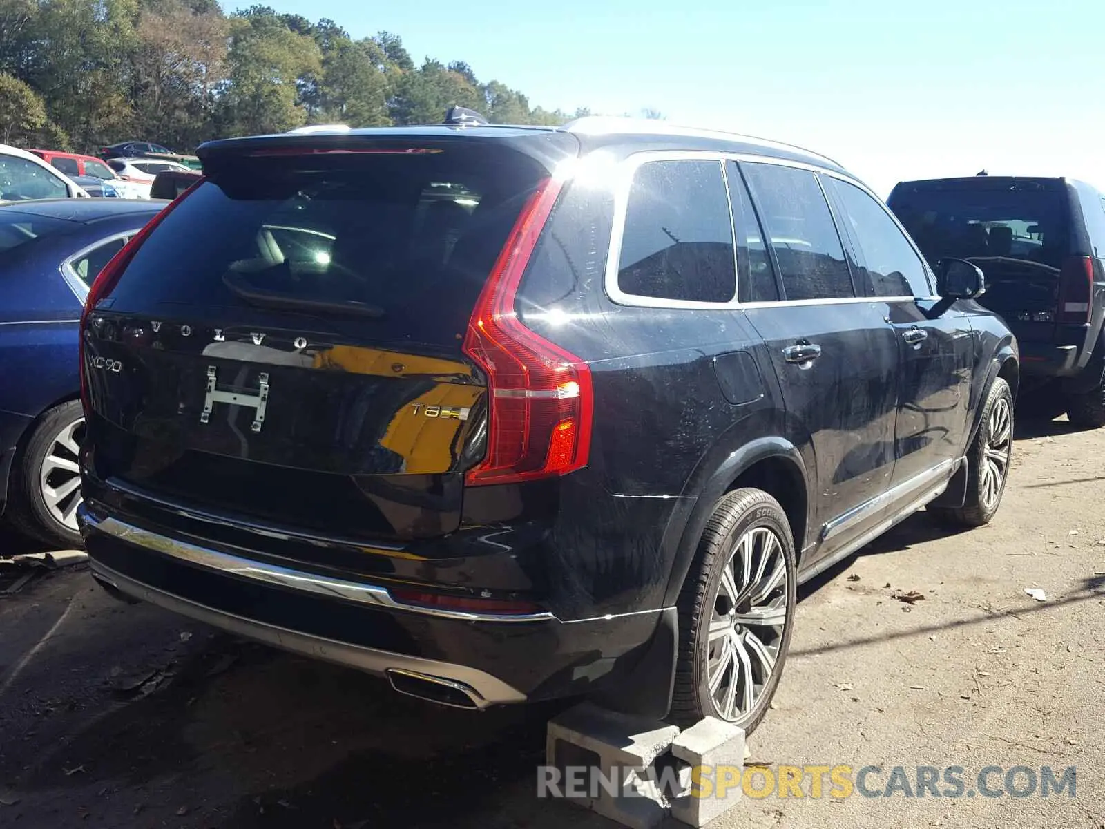 4 fotografías del automóvil dañado YV4BR0CL0L1580138 VOLVO XC90 2020
