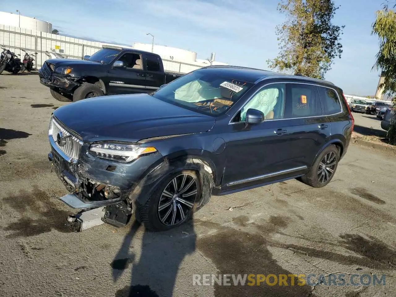 2 fotografías del automóvil dañado YV4BR0CLXL1557109 VOLVO XC90 2020