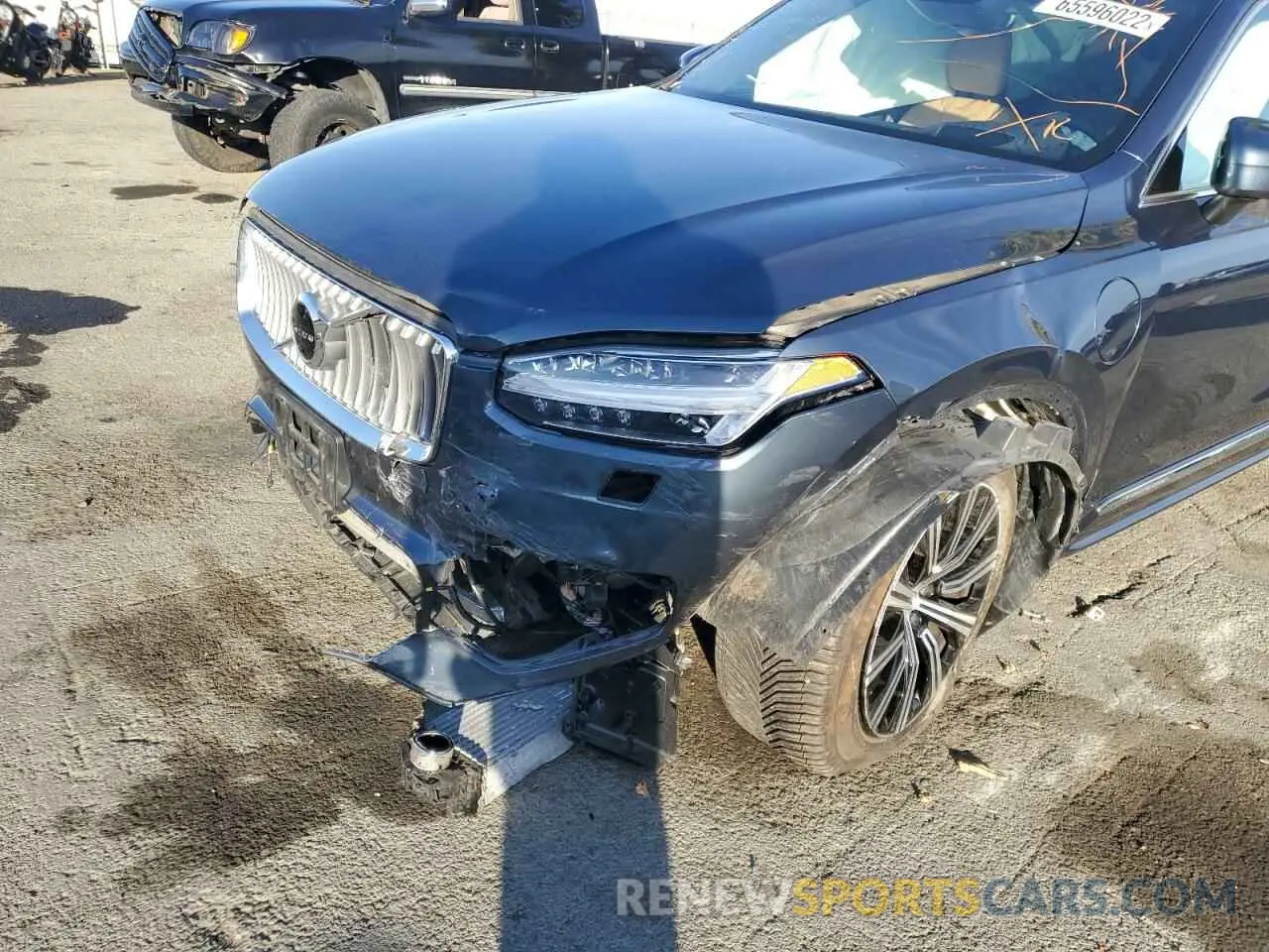 9 fotografías del automóvil dañado YV4BR0CLXL1557109 VOLVO XC90 2020