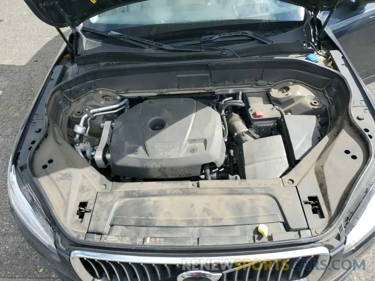 11 fotografías del automóvil dañado YV4102PK1M1720959 VOLVO XC90 2021