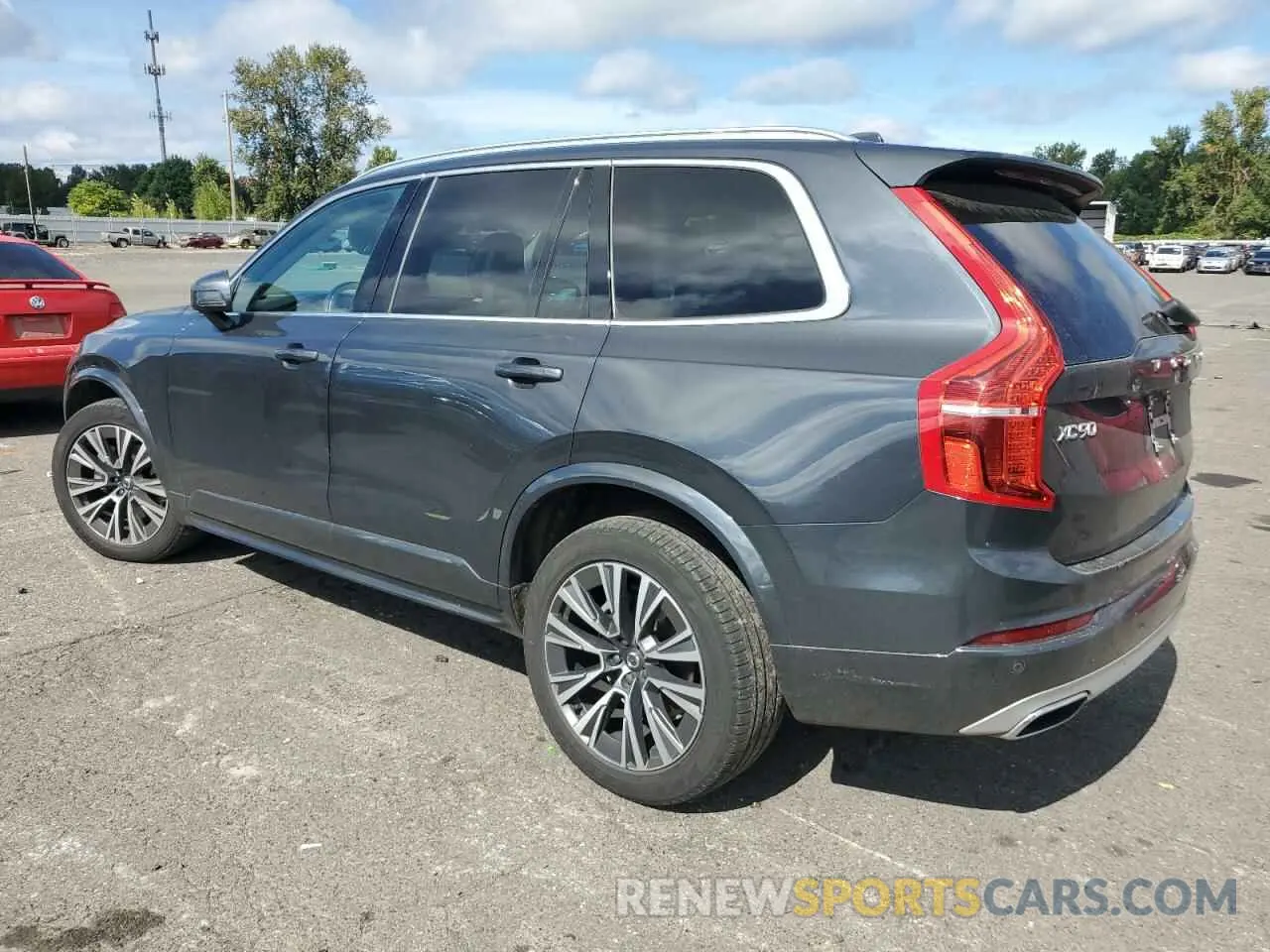 2 fotografías del automóvil dañado YV4102PK1M1720959 VOLVO XC90 2021