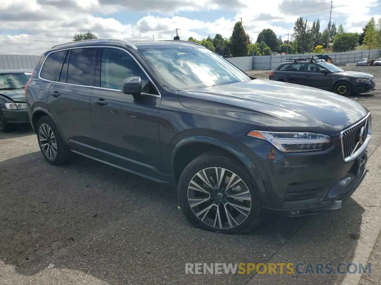 4 fotografías del automóvil dañado YV4102PK1M1720959 VOLVO XC90 2021