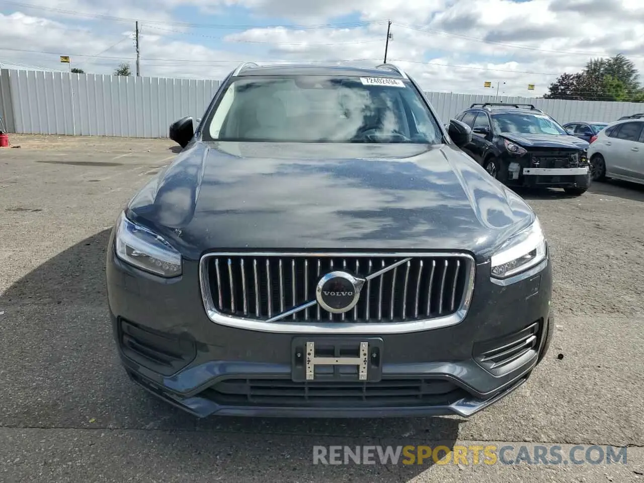 5 fotografías del automóvil dañado YV4102PK1M1720959 VOLVO XC90 2021