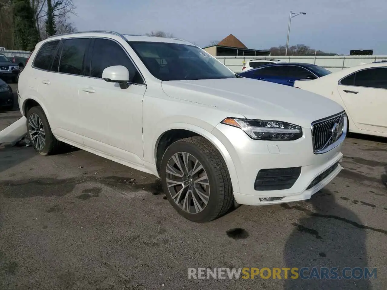 4 fotografías del automóvil dañado YV4102PK5M1671765 VOLVO XC90 2021