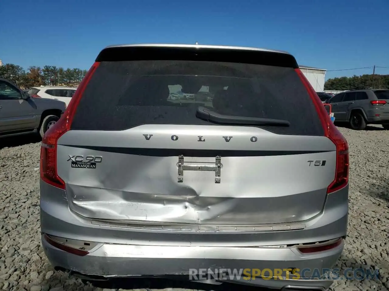 6 fotografías del automóvil dañado YV4102PK7M1747194 VOLVO XC90 2021