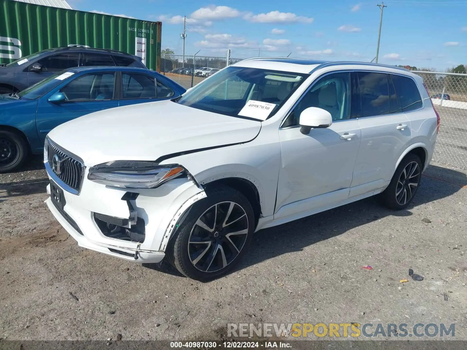 2 fotografías del automóvil dañado YV4A221KXM1725158 VOLVO XC90 2021