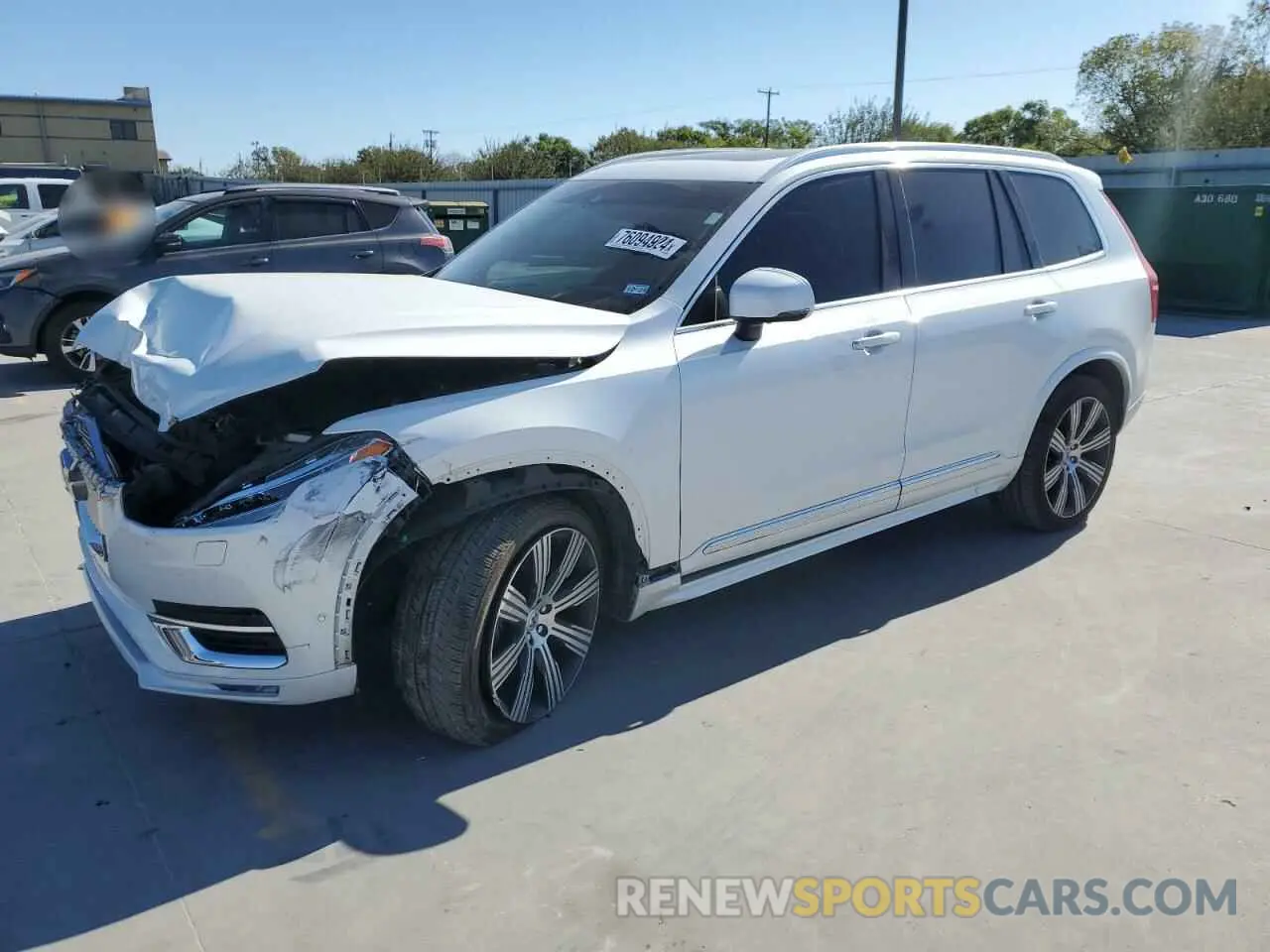 1 fotografías del automóvil dañado YV4A221L8M1691066 VOLVO XC90 2021