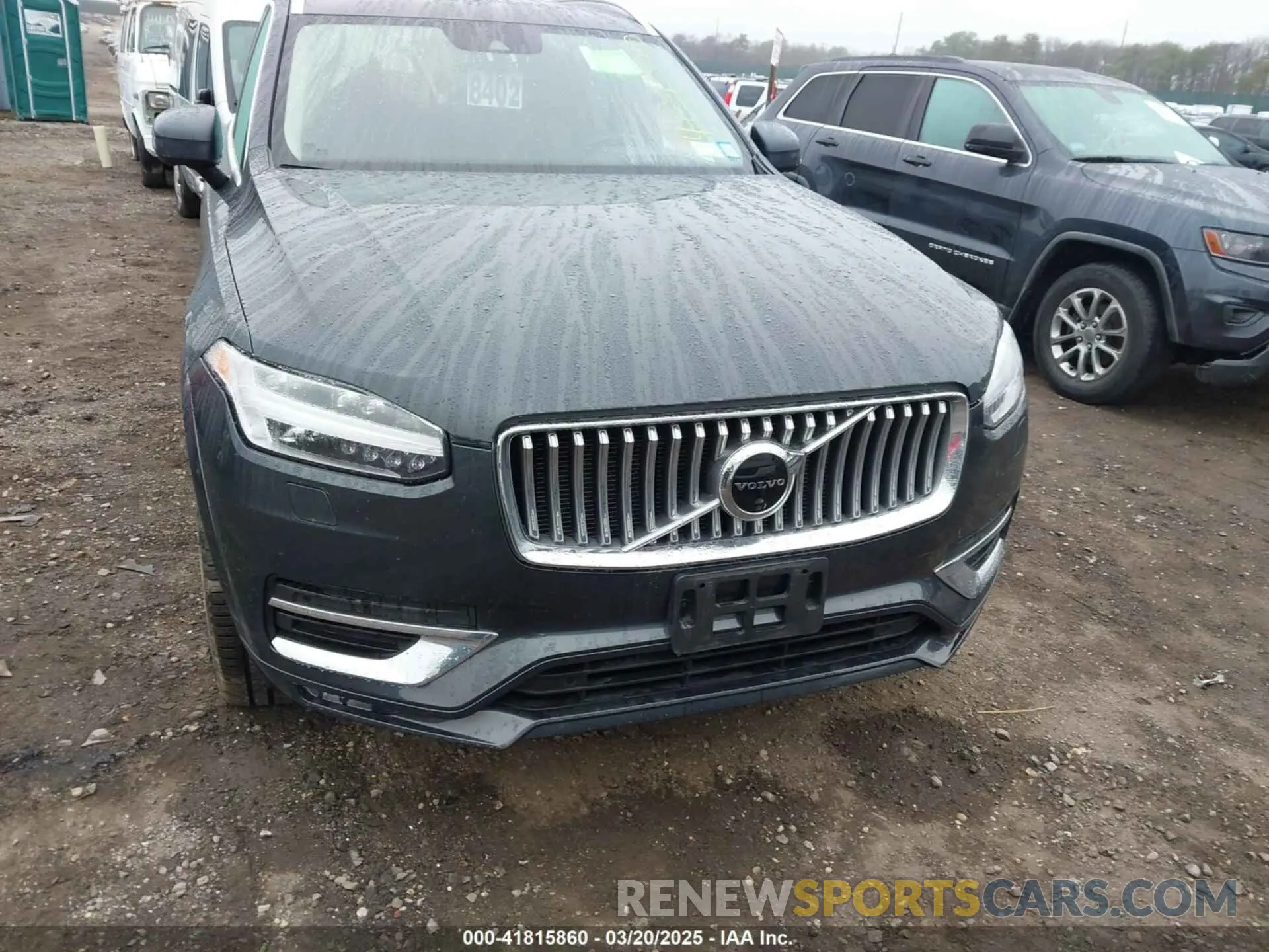 12 fotografías del automóvil dañado YV4A221L9M1685115 VOLVO XC90 2021