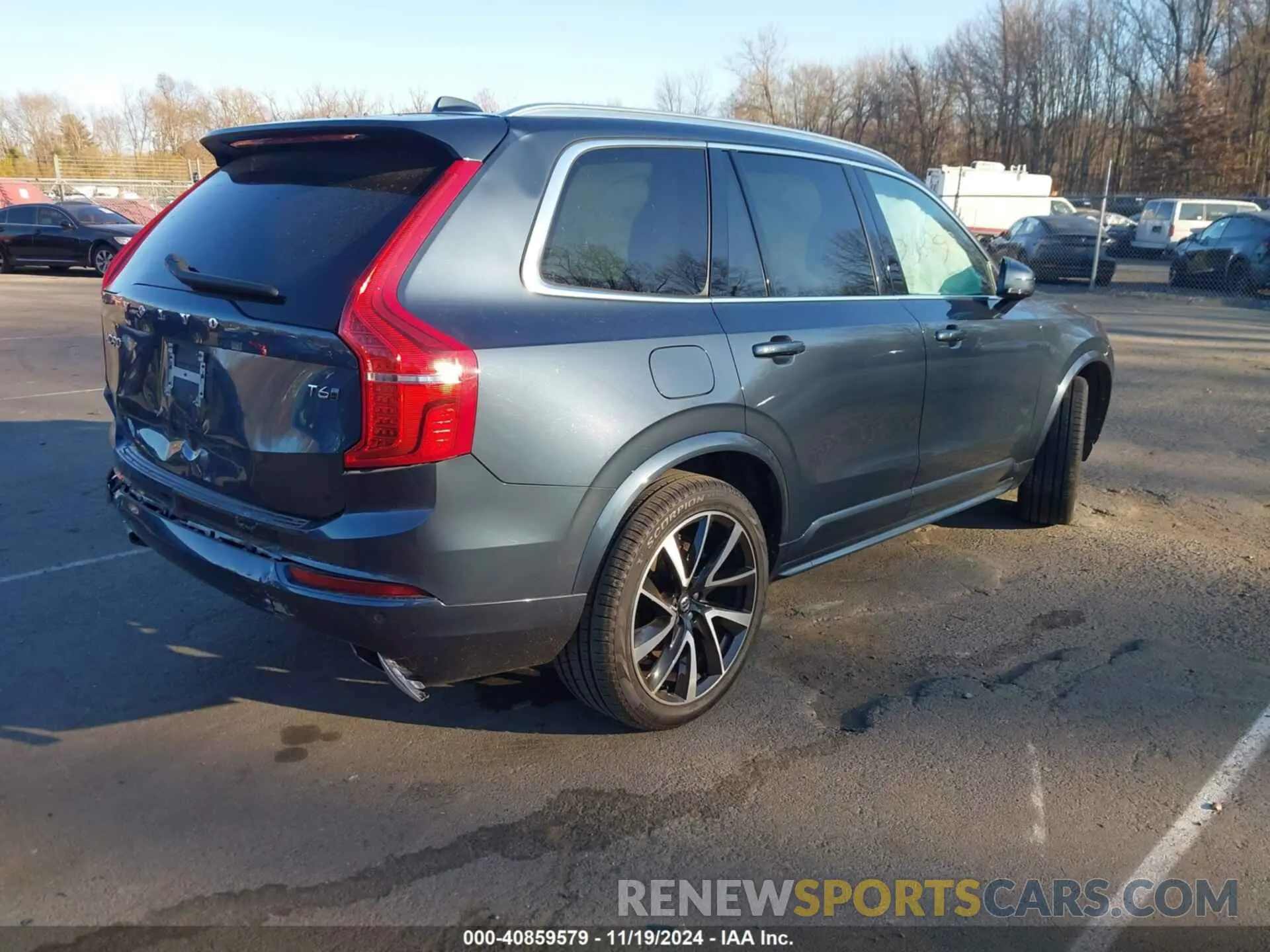 4 fotografías del automóvil dañado YV4A22PK0M1674440 VOLVO XC90 2021