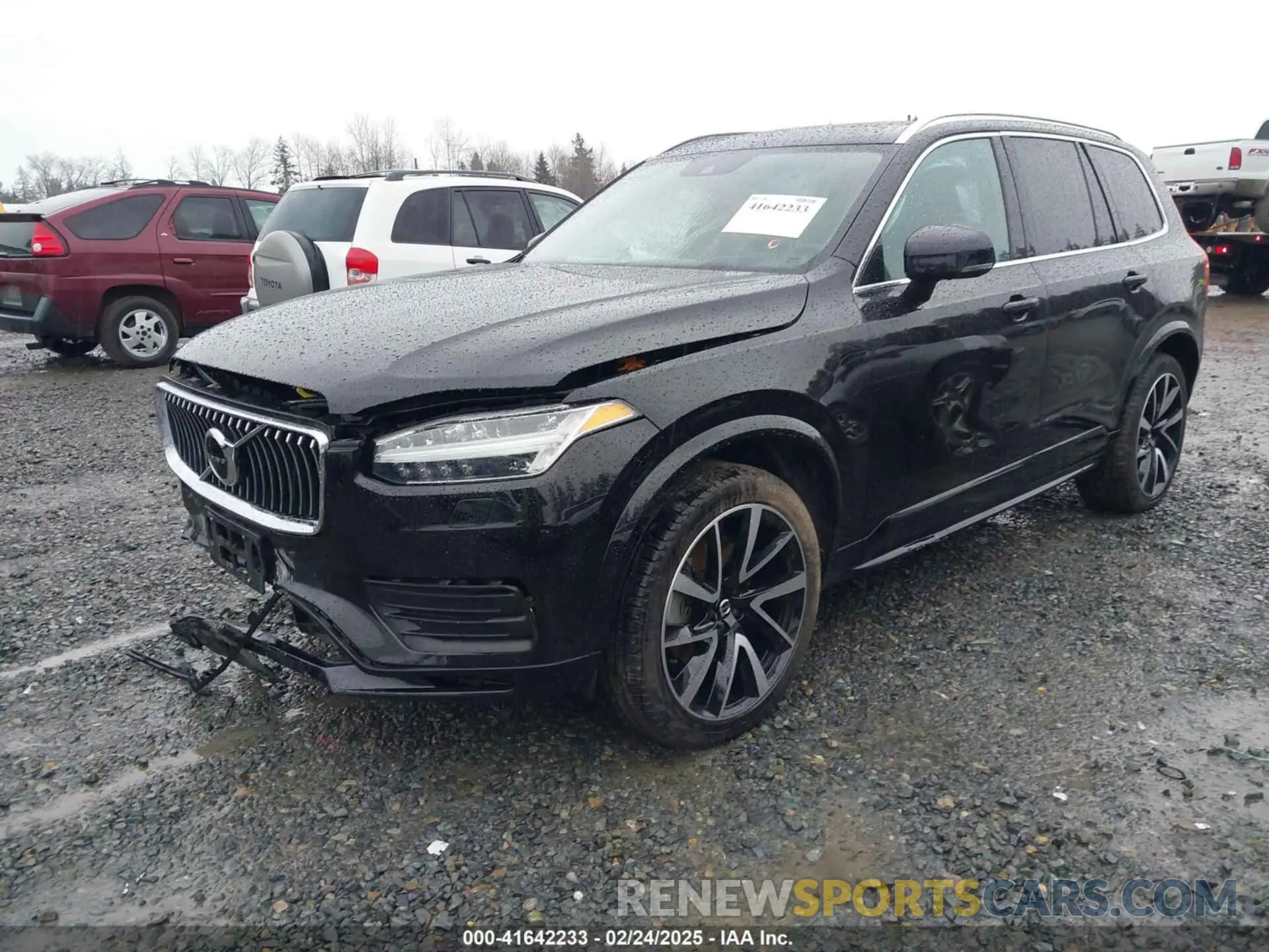 2 fotografías del automóvil dañado YV4A22PK1M1682921 VOLVO XC90 2021