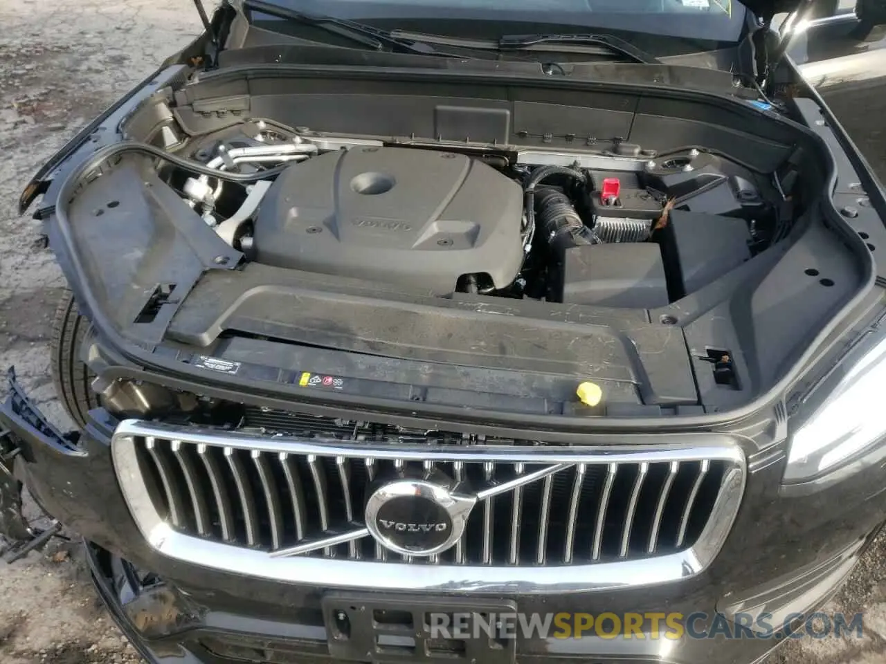 7 fotografías del automóvil dañado YV4A22PK2M1766780 VOLVO XC90 2021