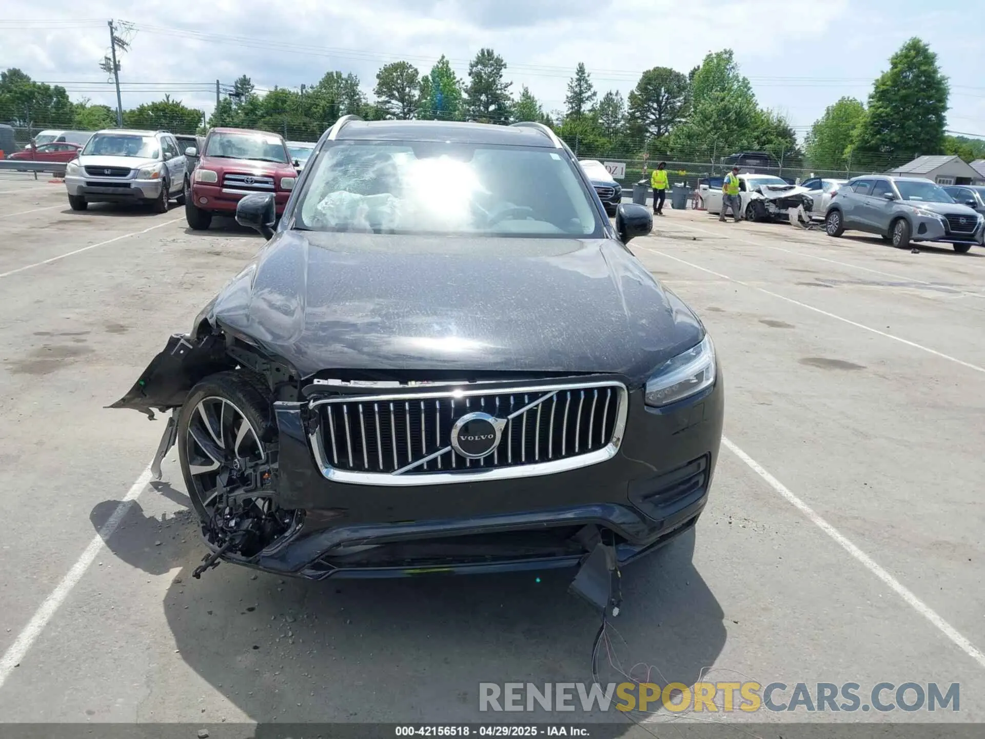 11 fotografías del automóvil dañado YV4A22PK3M1717880 VOLVO XC90 2021