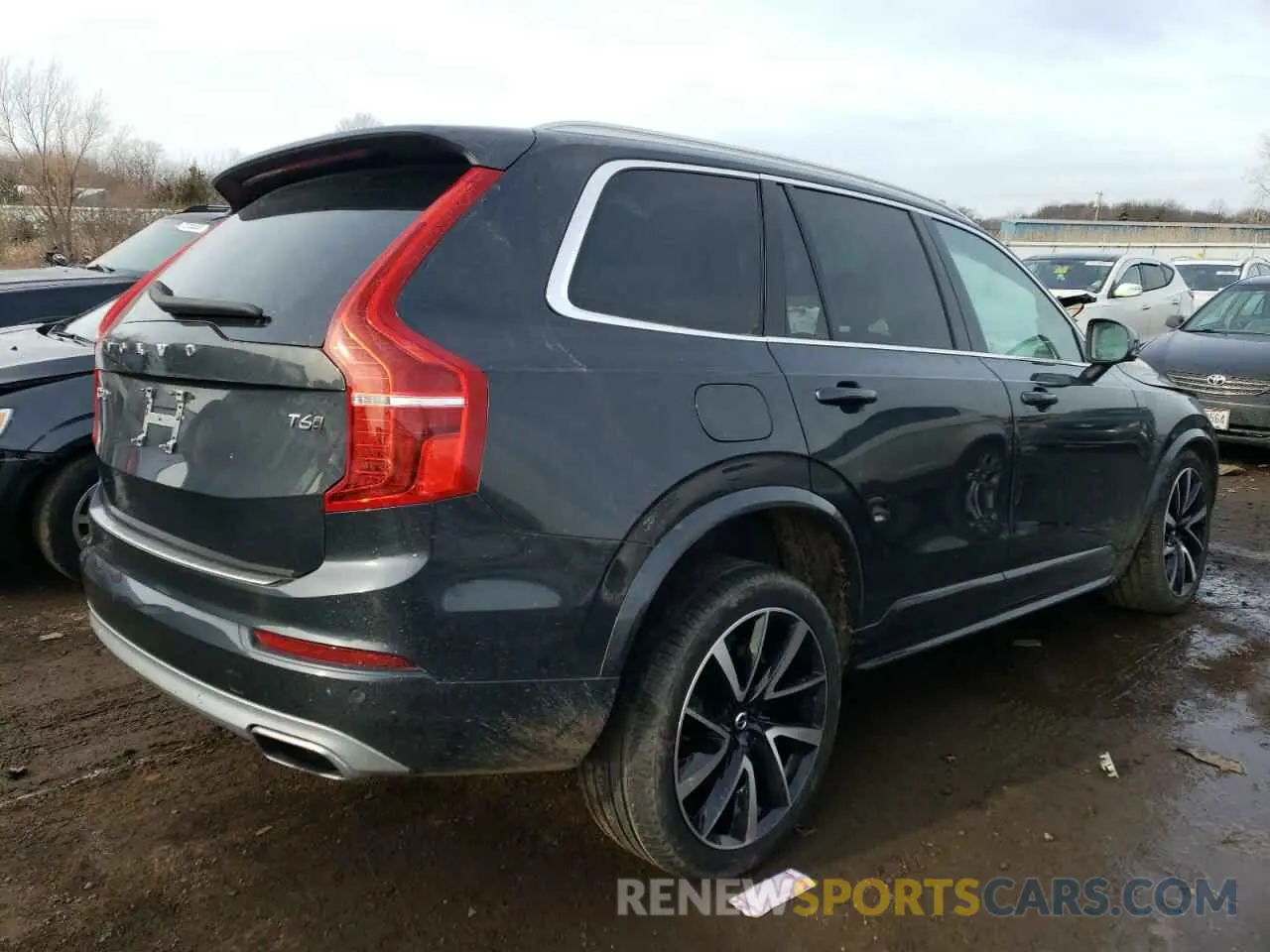 3 fotografías del automóvil dañado YV4A22PK5M1754624 VOLVO XC90 2021