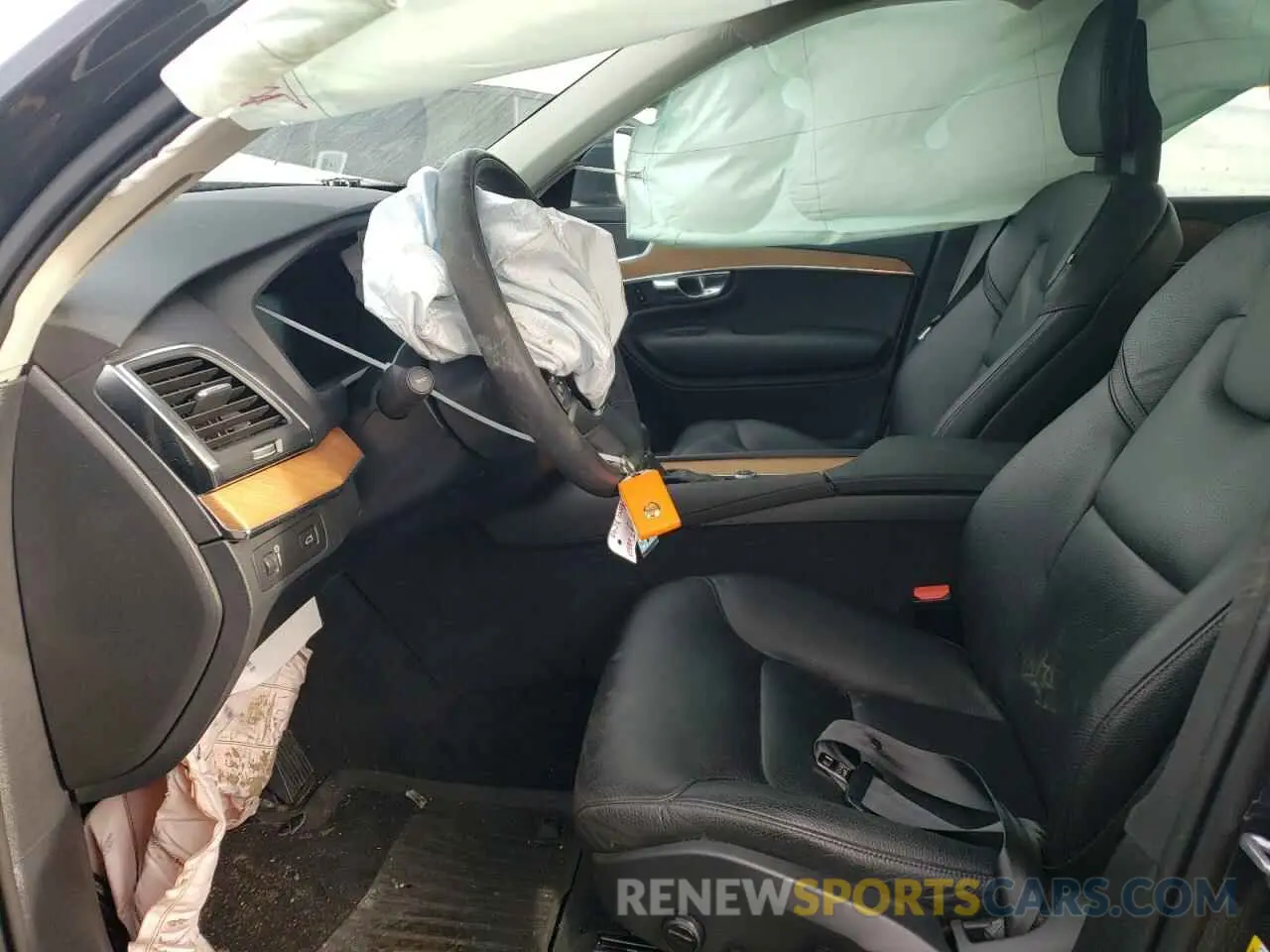 7 fotografías del automóvil dañado YV4A22PK5M1754624 VOLVO XC90 2021